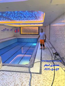 اسیدشویی استخر